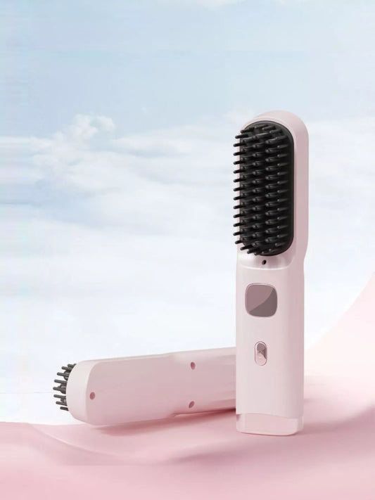 Portable Heated Hair Straightening Comb