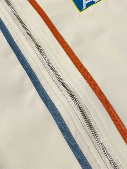 Men's Striped Long Sleeve Jacket