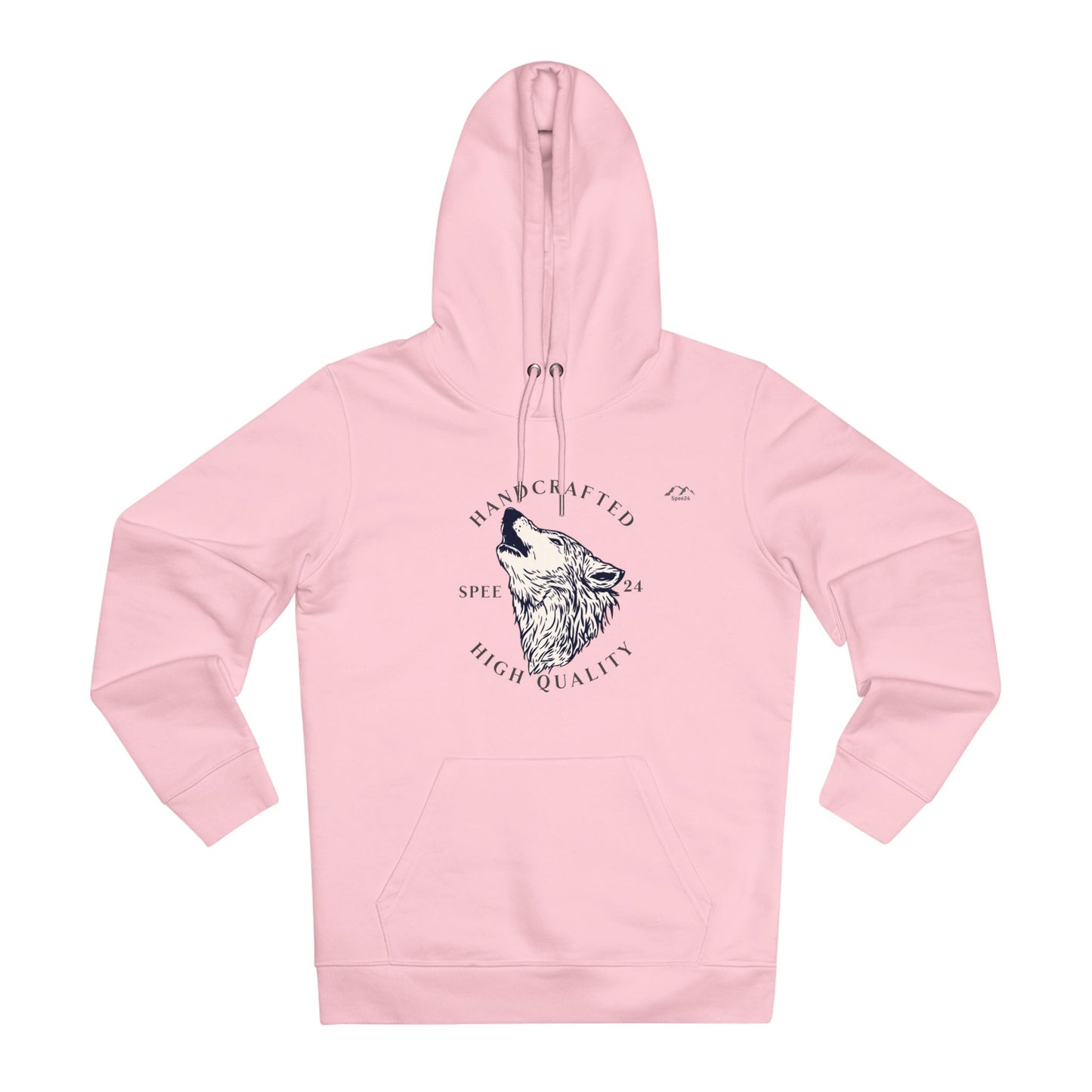 HD-052ML-24 Howling Wolf Hoodie Wolf Art Wilderness Howl Design