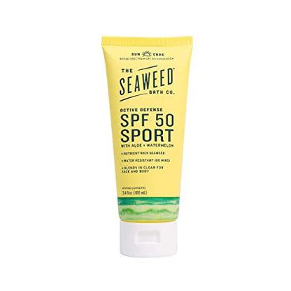 The Seaweed Bath Co Sunscreen Protect Defend Sport SPF50 - 3.4 Fl Oz
