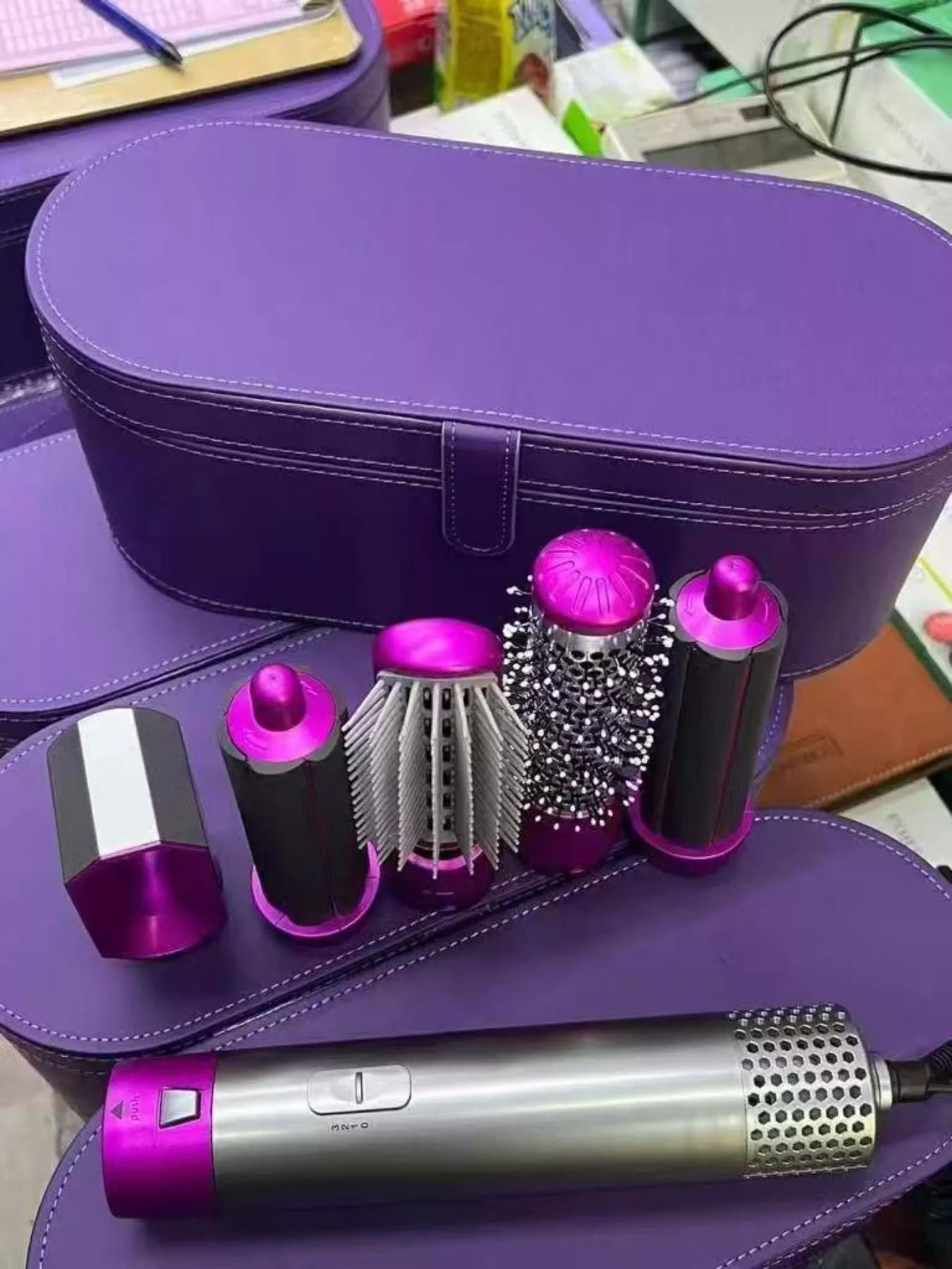 Interchangeable Curling Iron Wand Set