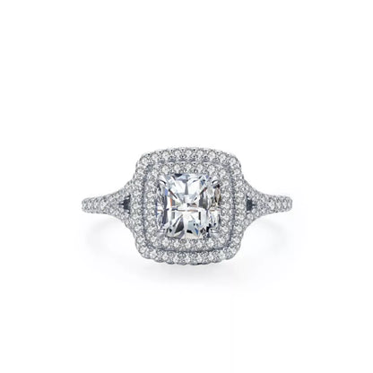 5 Carat Moissanite 925 Sterling Silver Ring