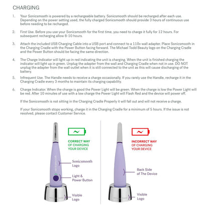 MICHEAL TODD Sonicsmooth Dermaplane Razor