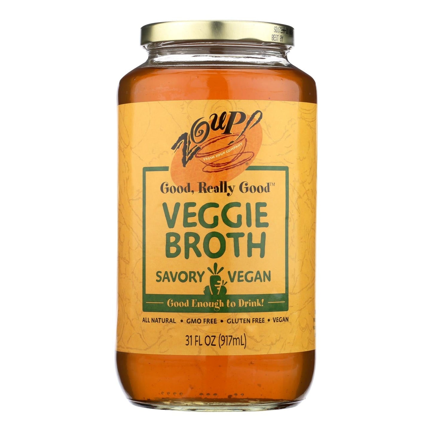 Zoup! Creamy 31 fl. oz. Veggie Broth (Pack of 6)