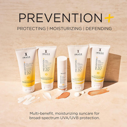 IMAGE Skincare PREVENTION+ Daily Ultimate Protection Moisturizer 2 Pack , SPF 50 Face Sunscreen Lotion, Zinc Oxide, Blendable with No White Cast, 3.2 oz