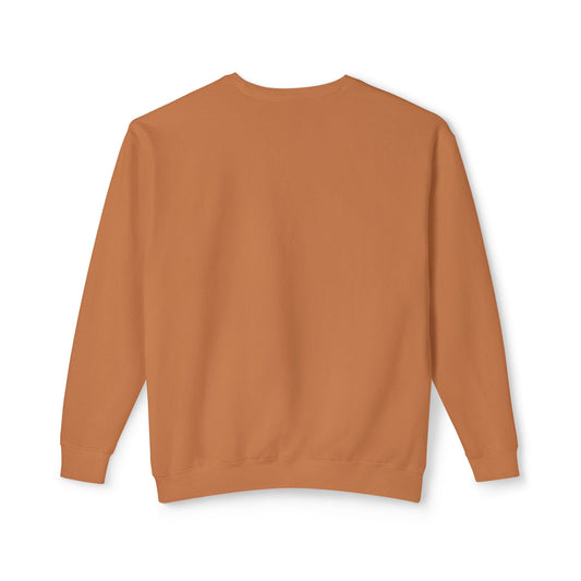 SW-110ORG-24  Unisex Lightweight Crewneck Yam Color Sweatshirt