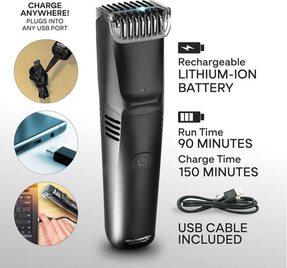 VACUTRIM Powerful Vacuum Hair Suction Electric Trimmer