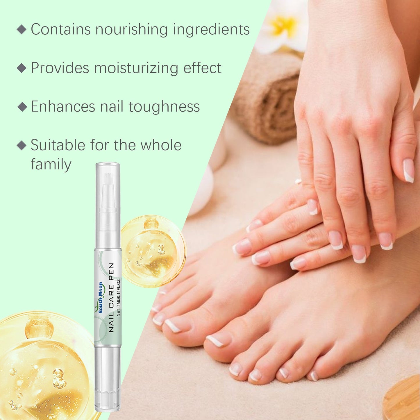 South Moon Nourishing Nail Care Pen, Gently Repair Nails, Nails, Nails And Nails
