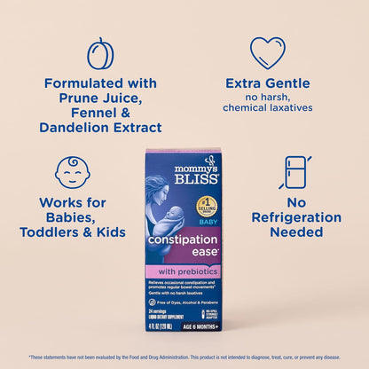 Mommy's Bliss Baby Constipation Ease (4 oz)