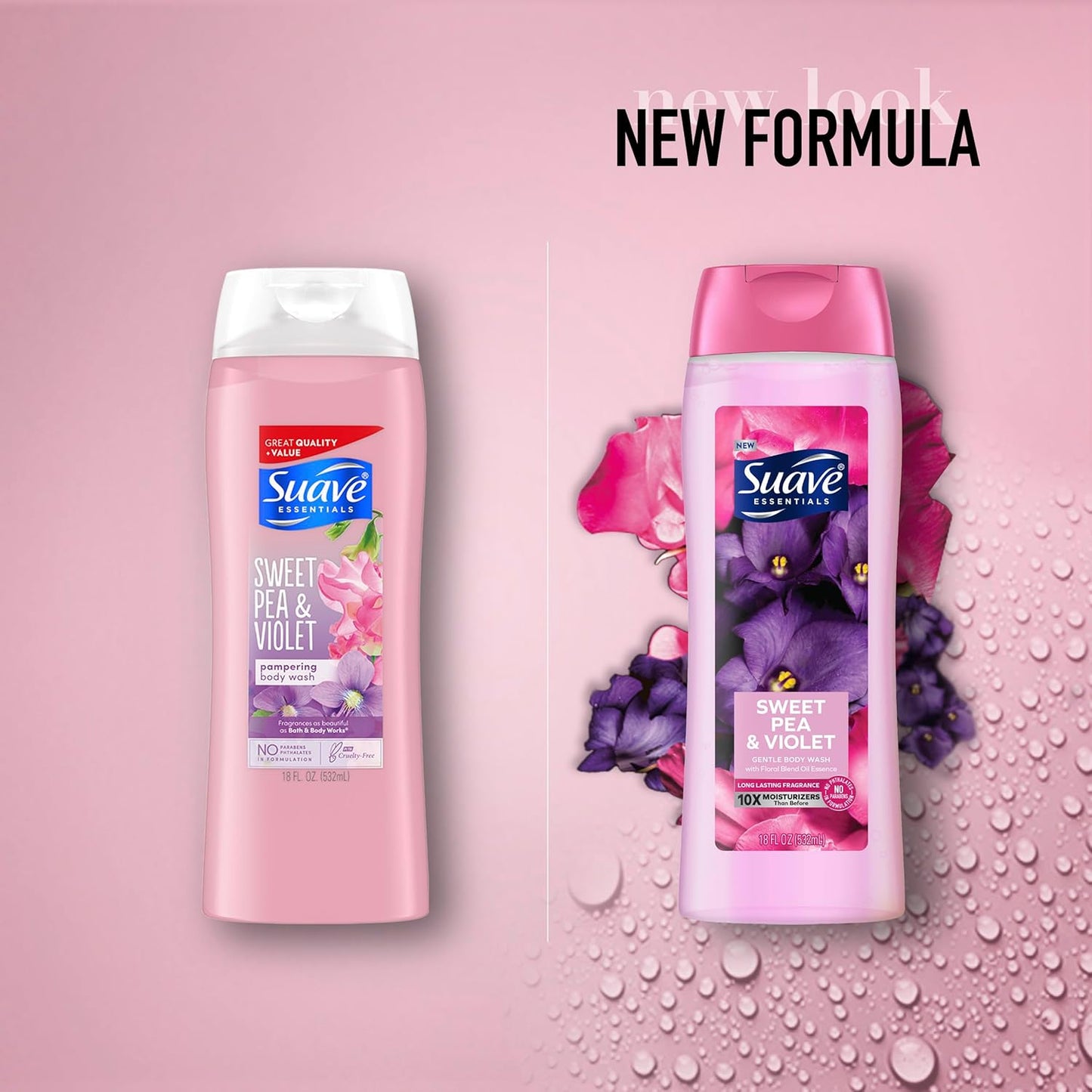 SUAVE Essentials Gentle Body Wash