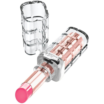 L'Oreal Paris Makeup Colour Riche Plump and Shine Lipstick, for Glossy, Radiant, Visibly Fuller Lips with an All-Day Moisturized Feel, 106 Pitaya Plump, 0.1 oz.