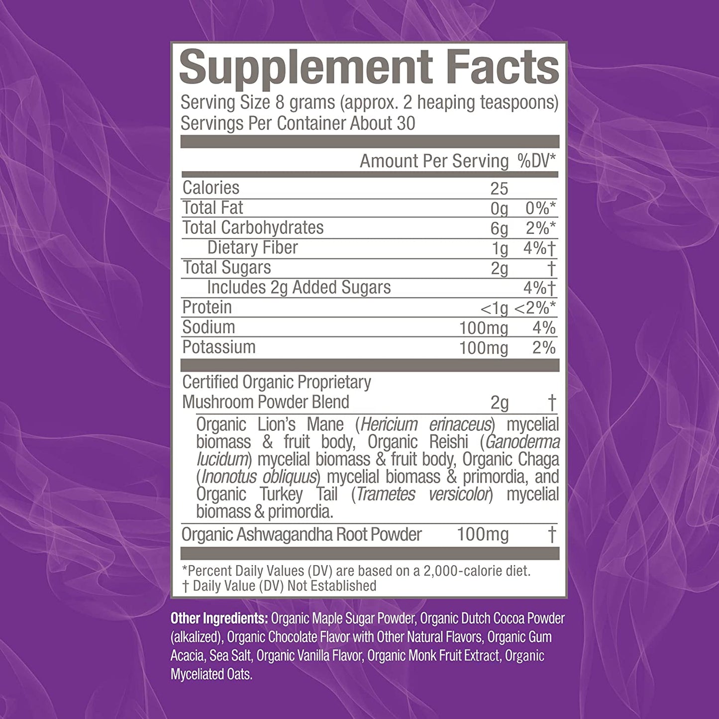 Om Mushroom Superfood Hot Chocolate Blend, 8.47 oz
