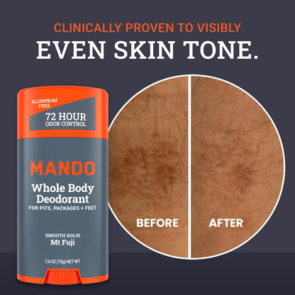 MANDO Whole Body Solid Deodorant Stick