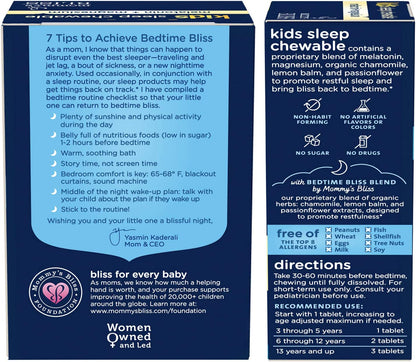 Mommy's Bliss Sleep Chewables for Kids (Pack of 35)