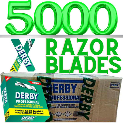 Derby Professional Single Edge Razor Blades - 5000 ct