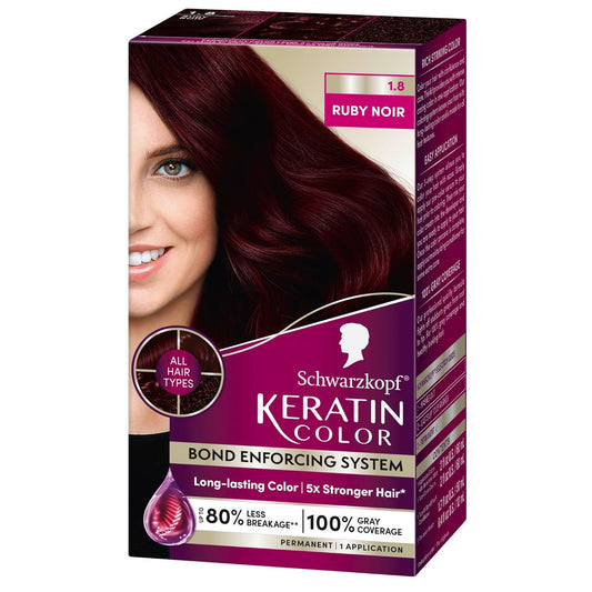 Schwarzkopf Keratin Permanent Hair Color