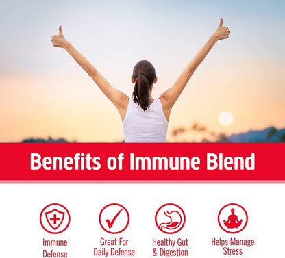 Om Mushroom Superfood Immune Blend, Mushroom Powder Supplement, 3.5 Oz.