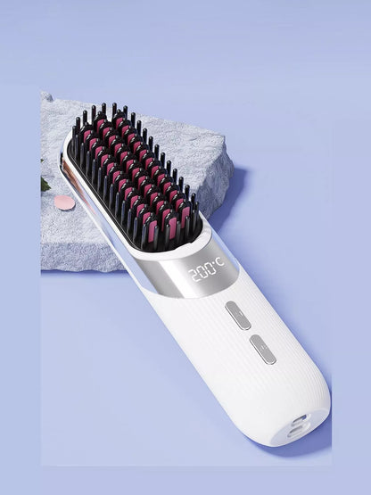 Portable Heated Straightening Comb