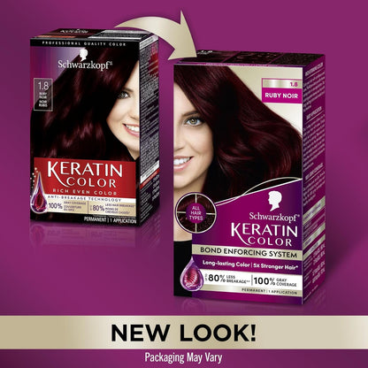 Schwarzkopf Keratin Permanent Hair Color