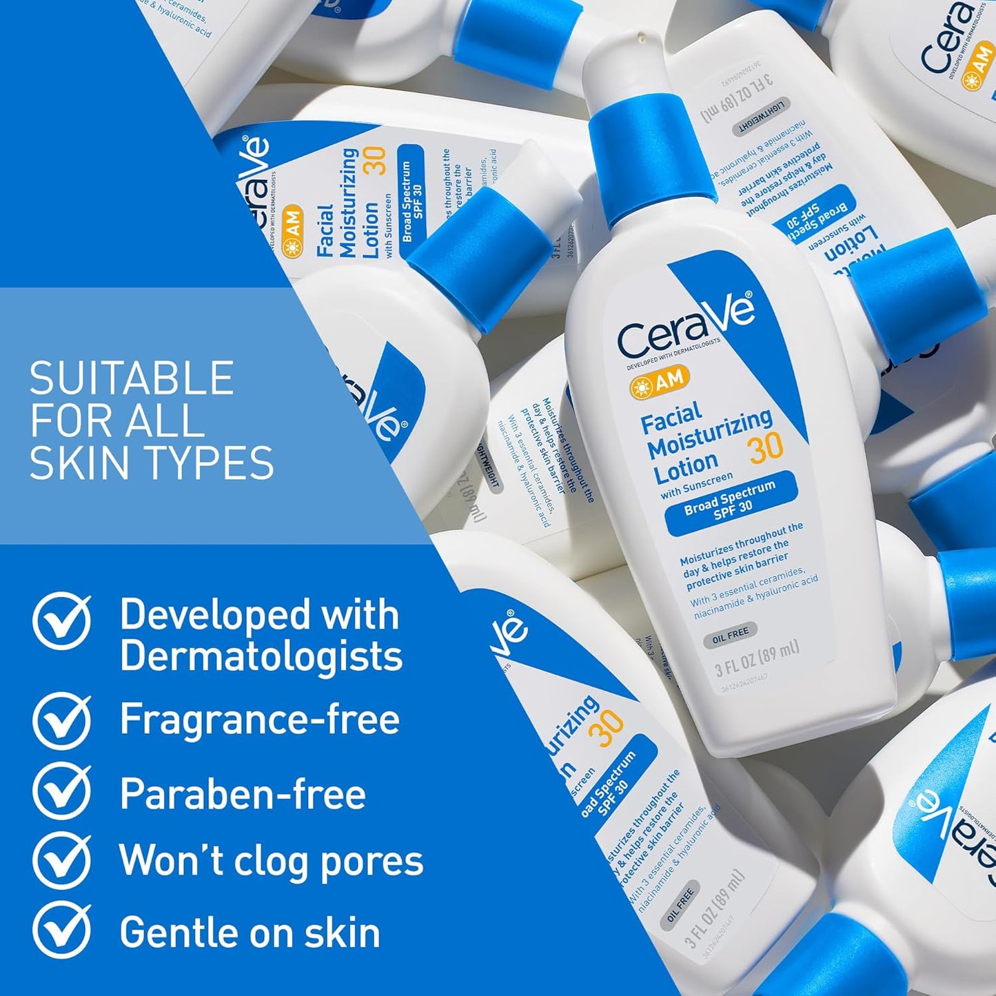 CERAVE AM SPF 30 Facial Moisturizing Lotion