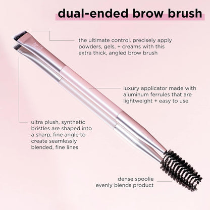 REAL TECHNIQUES Dual-Ended Brow Brush