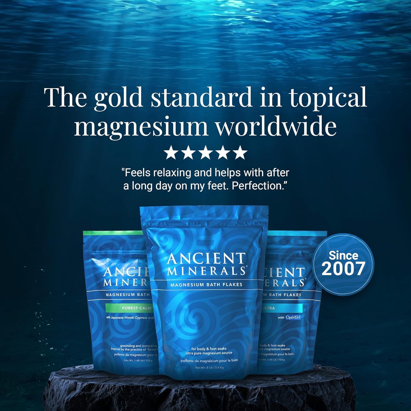 ANCIENT MINERALS Magnesium Bath Flakes