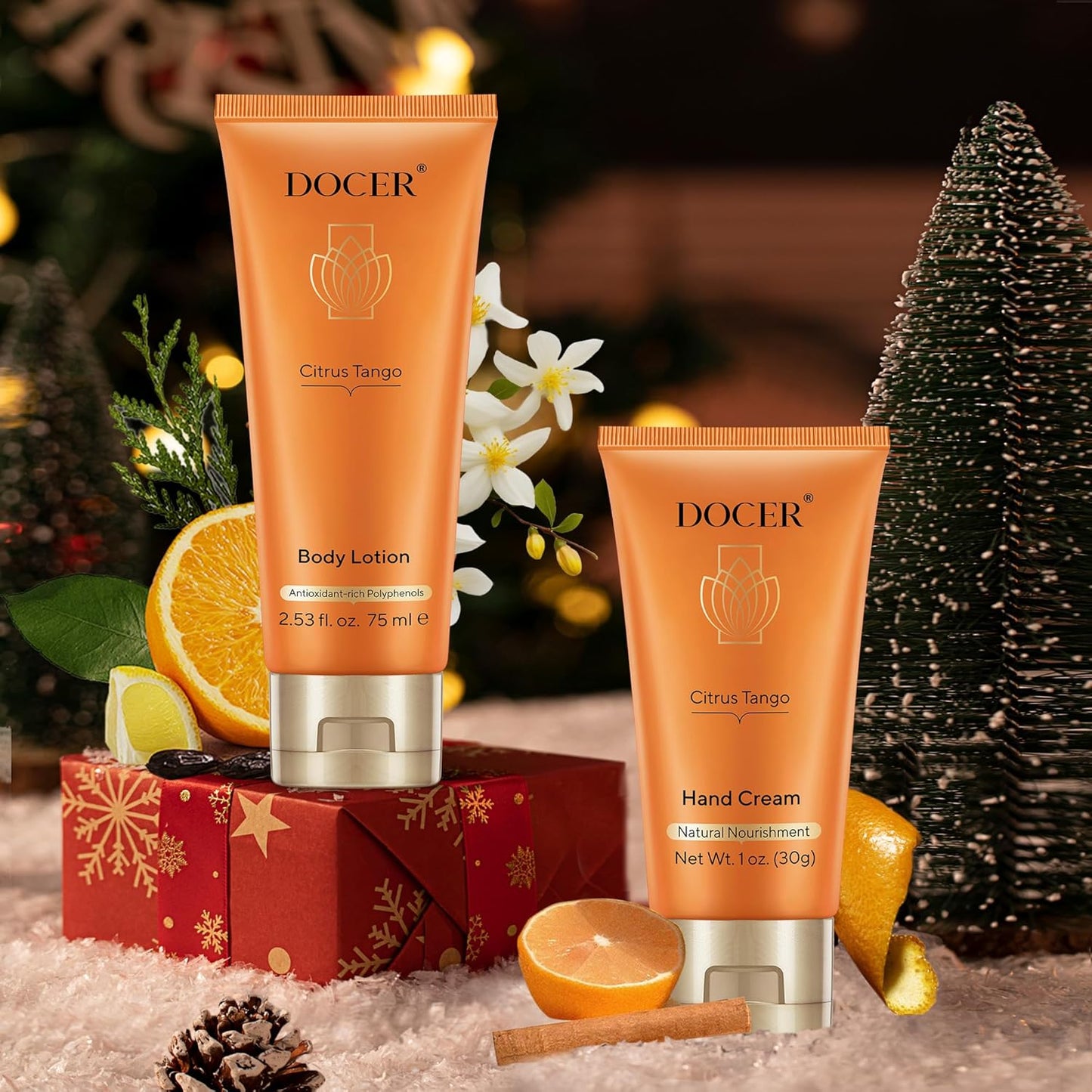 DOCER Citrus Tango Premium Spa Kit