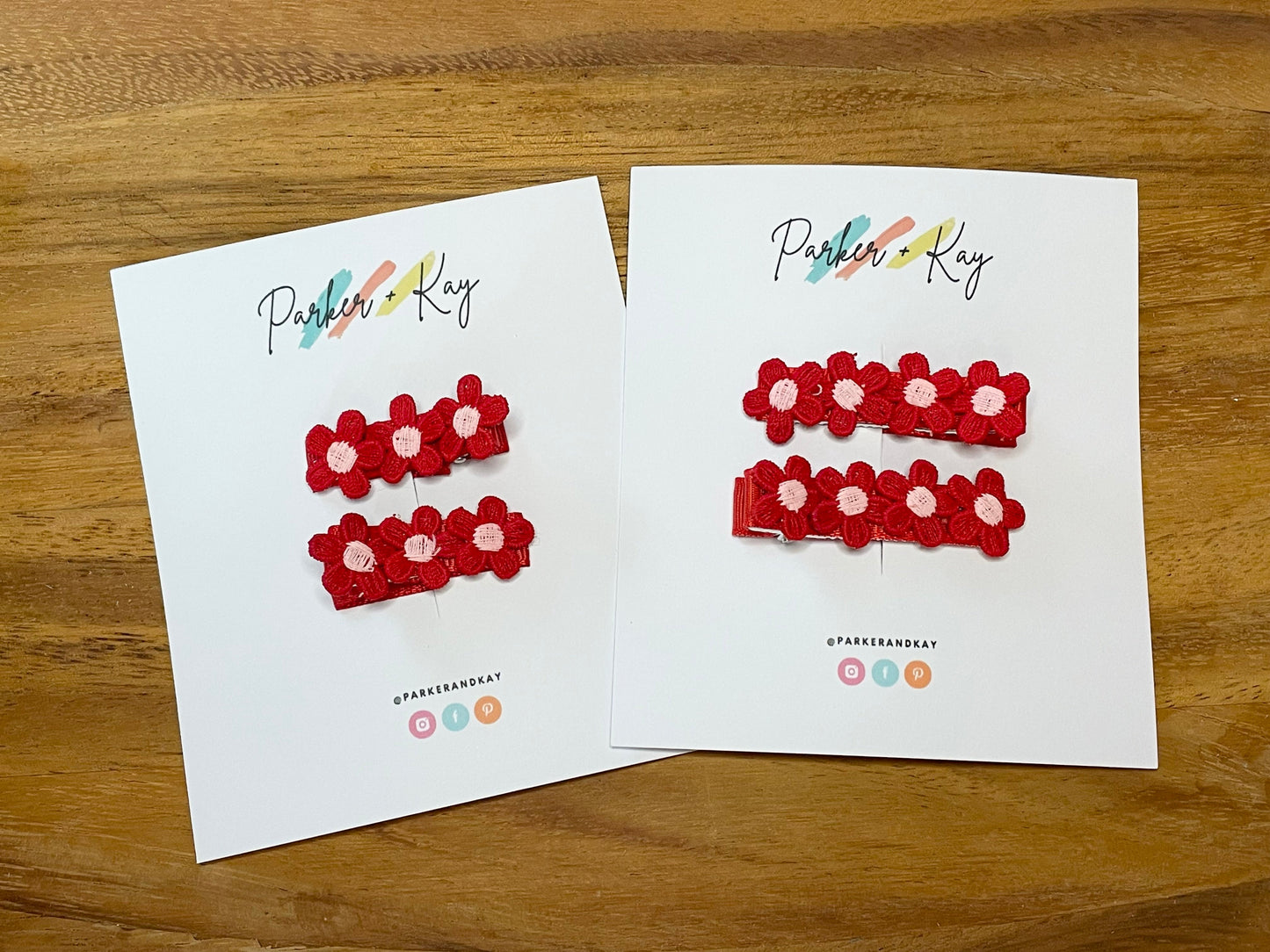 Baby Blooms Hair Clips