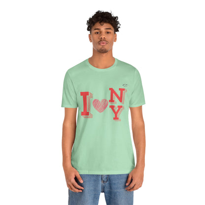 TS-080ML-24 I Love NY Newyork T Shirt Gift