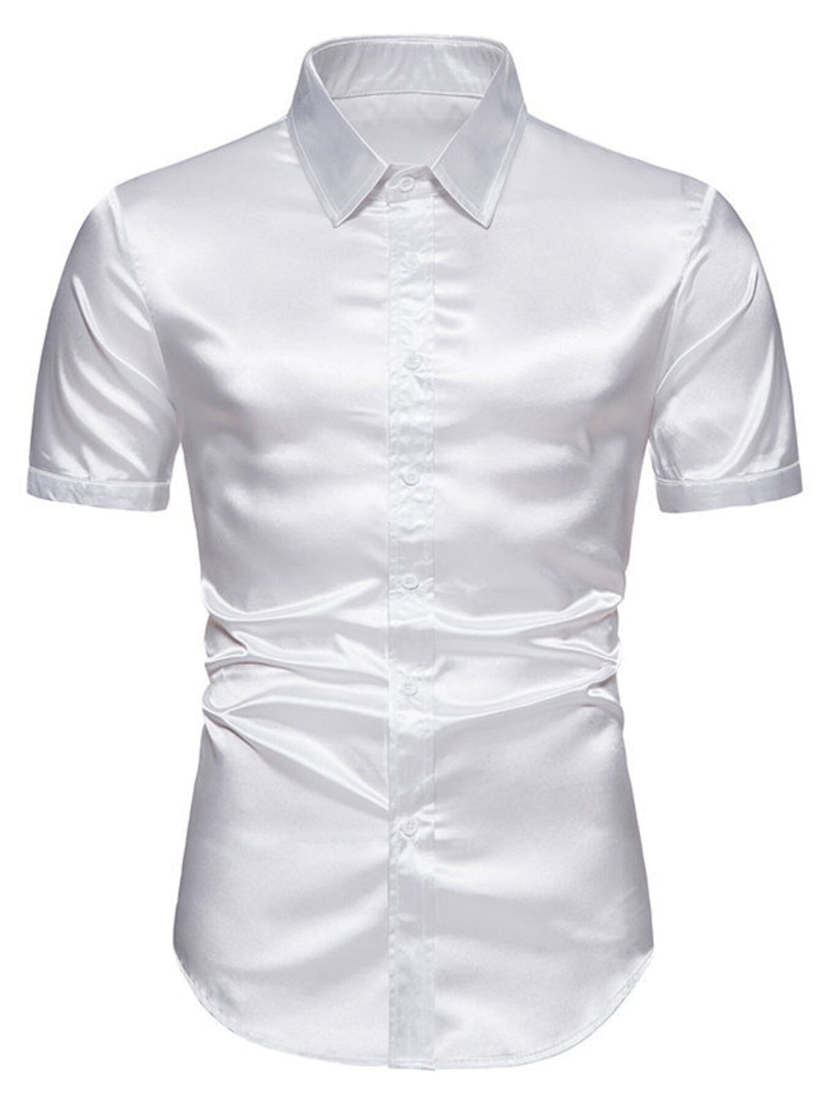 Men's Button Up Short Sleeve Shirt