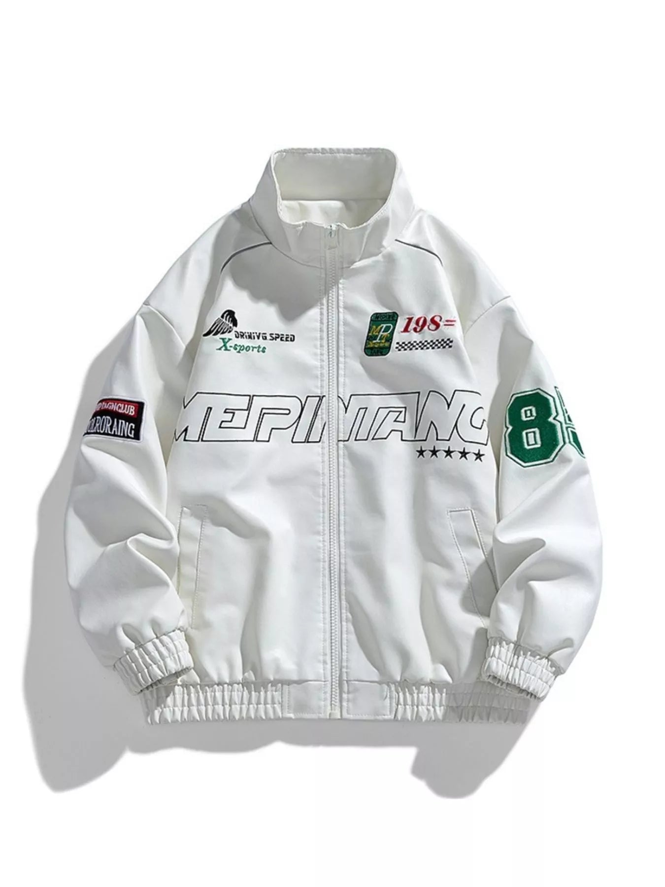 Men's Plus Size Zip-Up Jacket