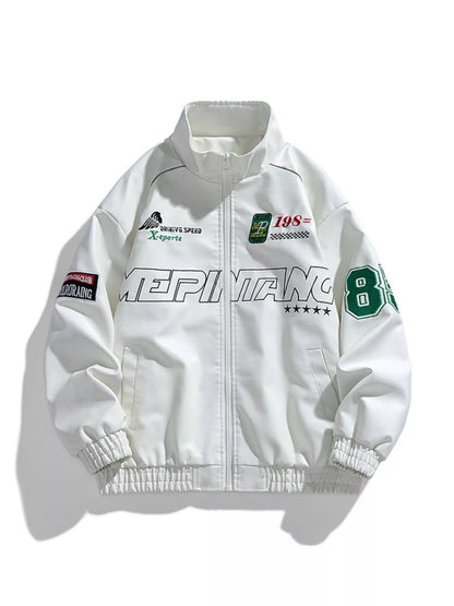Men's Plus Size Zip-Up Jacket