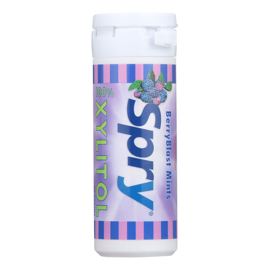 Spry Xylitol Mints - Berry Blast - 45 Count (Pack of 6)