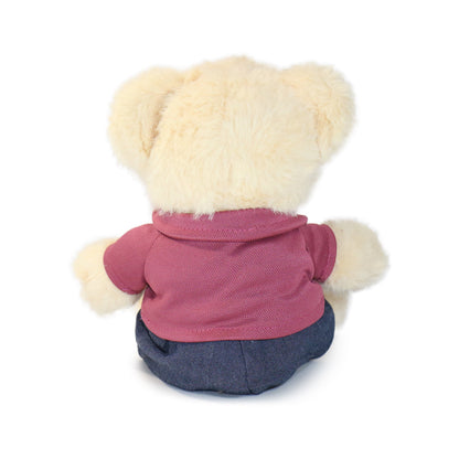 12-inch Fashionable Day-Out Bear with Buttoned Shirt