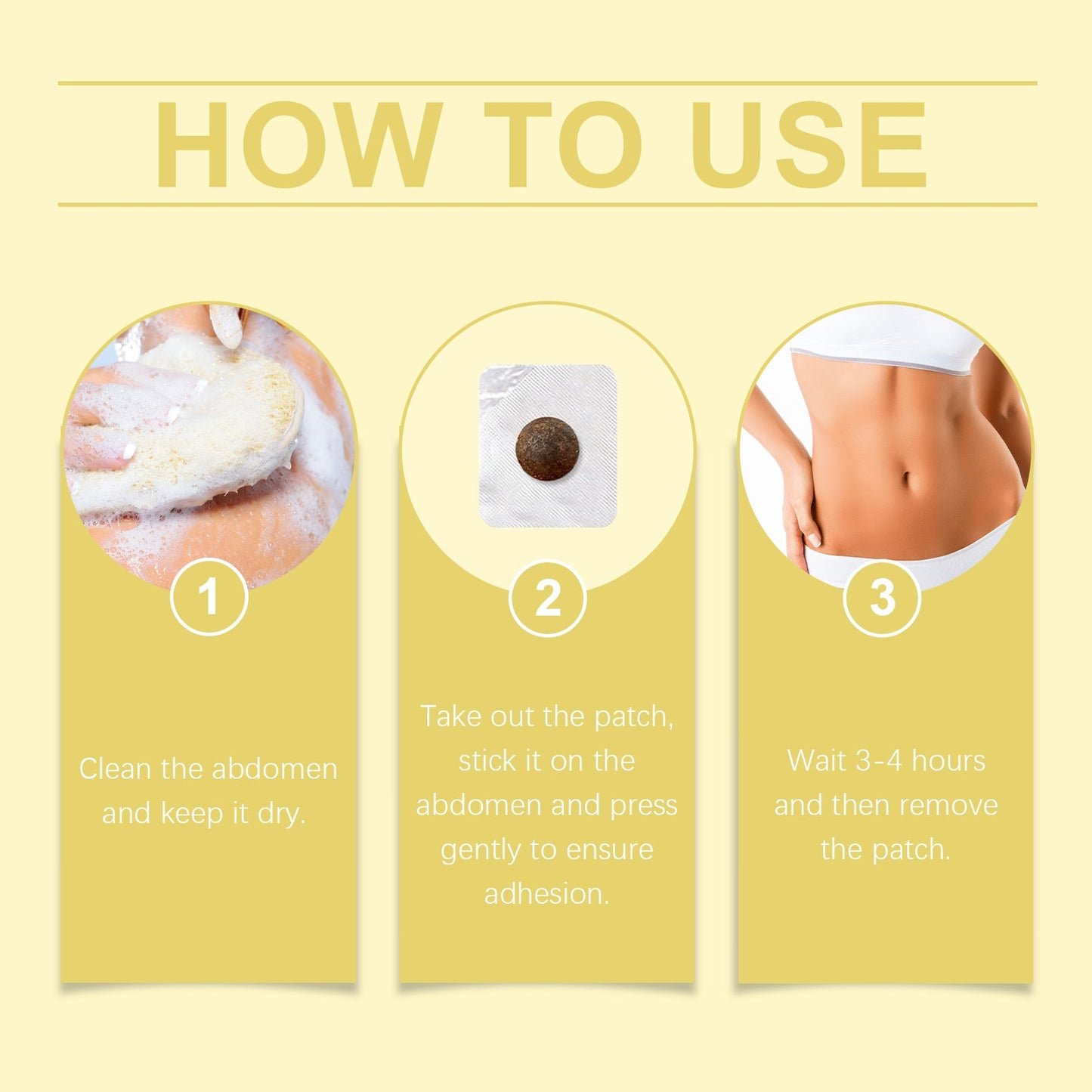 Wiyun Body Care Patch, Lazy Skin Repair Shape Light Gentle Firming Body Care Patch