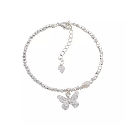 925 Sterling Silver Butterfly Bracelet
