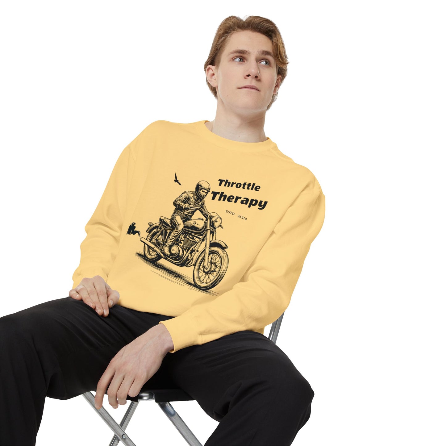SW-064ML-24 Comfy Bike lover Sweatshirt