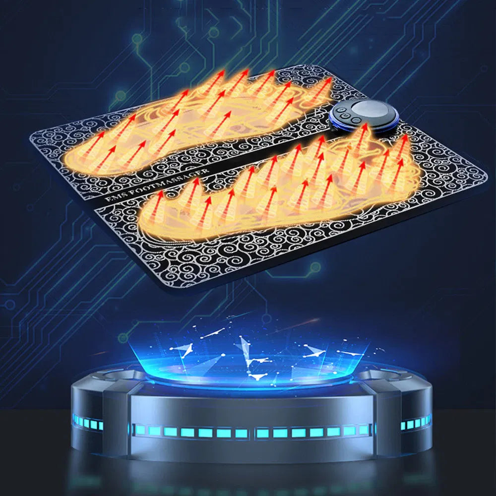 EMS Foot Massager Leg Electric Deep Reshaping Kneading Muscle Pain Relax Machine