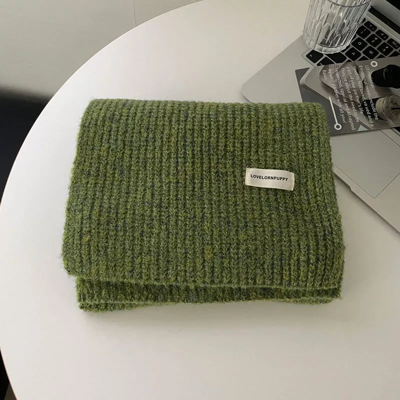 Cozy Knitted Winter Scarf
