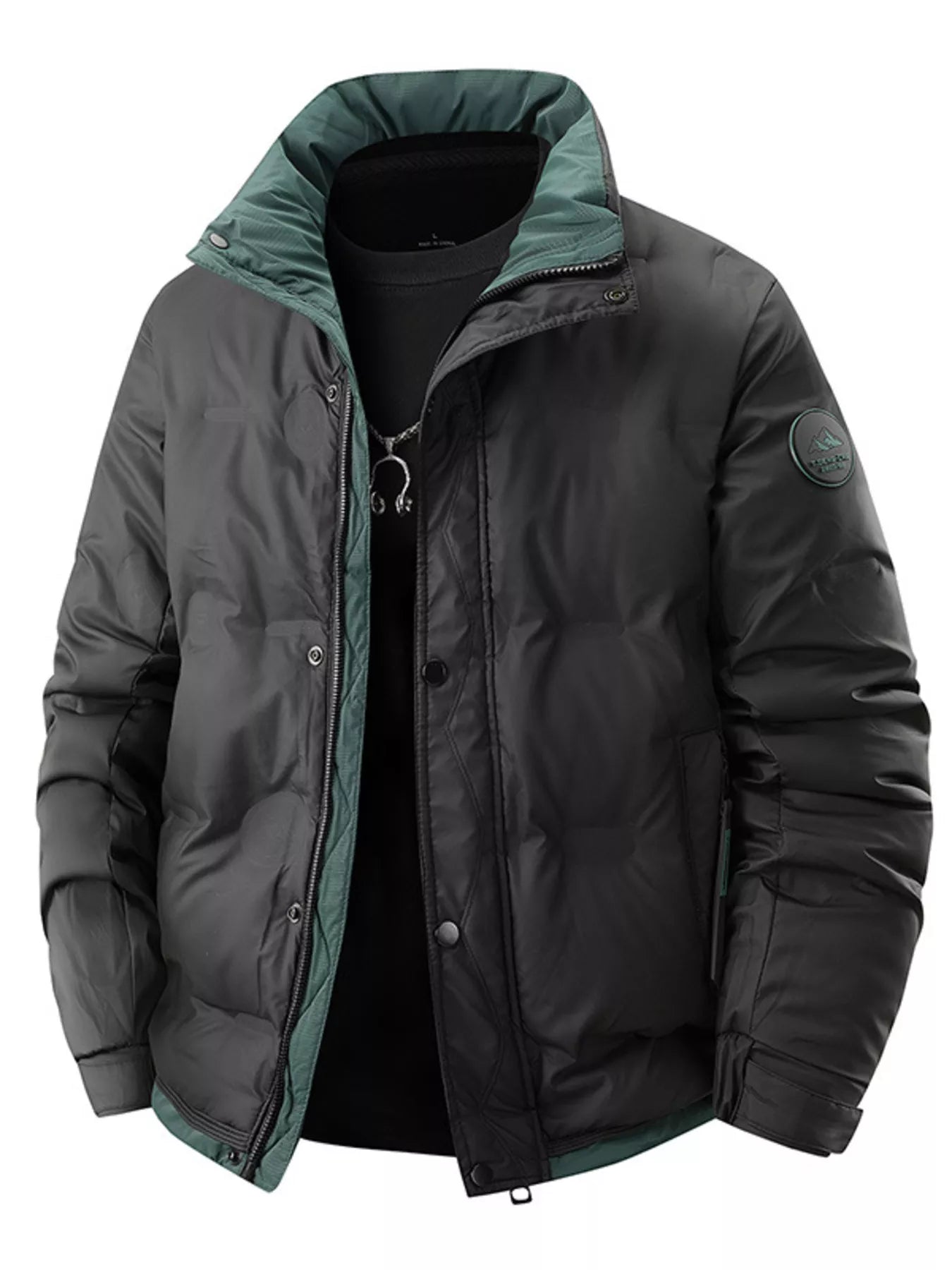 Men's Plus Size Warm Padded Lightweight Coat