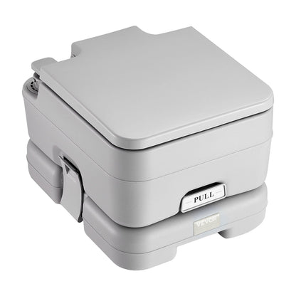 Portable Toilet For Camping With Carry Bag, RV Toilet With 3.2 Gal Waste Tank, Push-Button Pressurized Flush Commode, Leak-proof And Odourless Travel Toilet For Adults Kids Camping Car