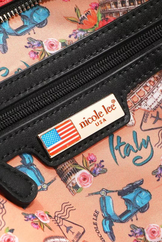 Nicole Lee USA Martha Travels Italy Shoulder Bag