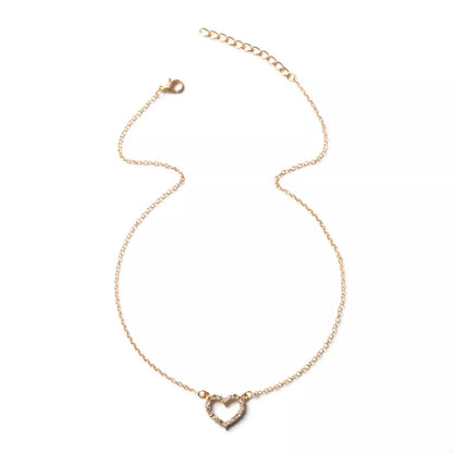 18K Gold-Plated Heart Necklace