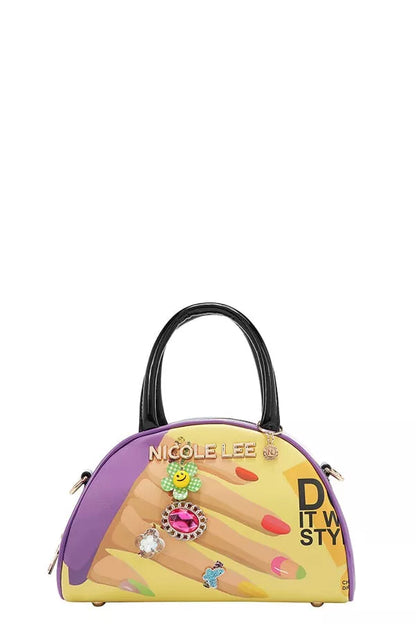 Nicole Lee USA Nail Polish Mini Dome Handbag