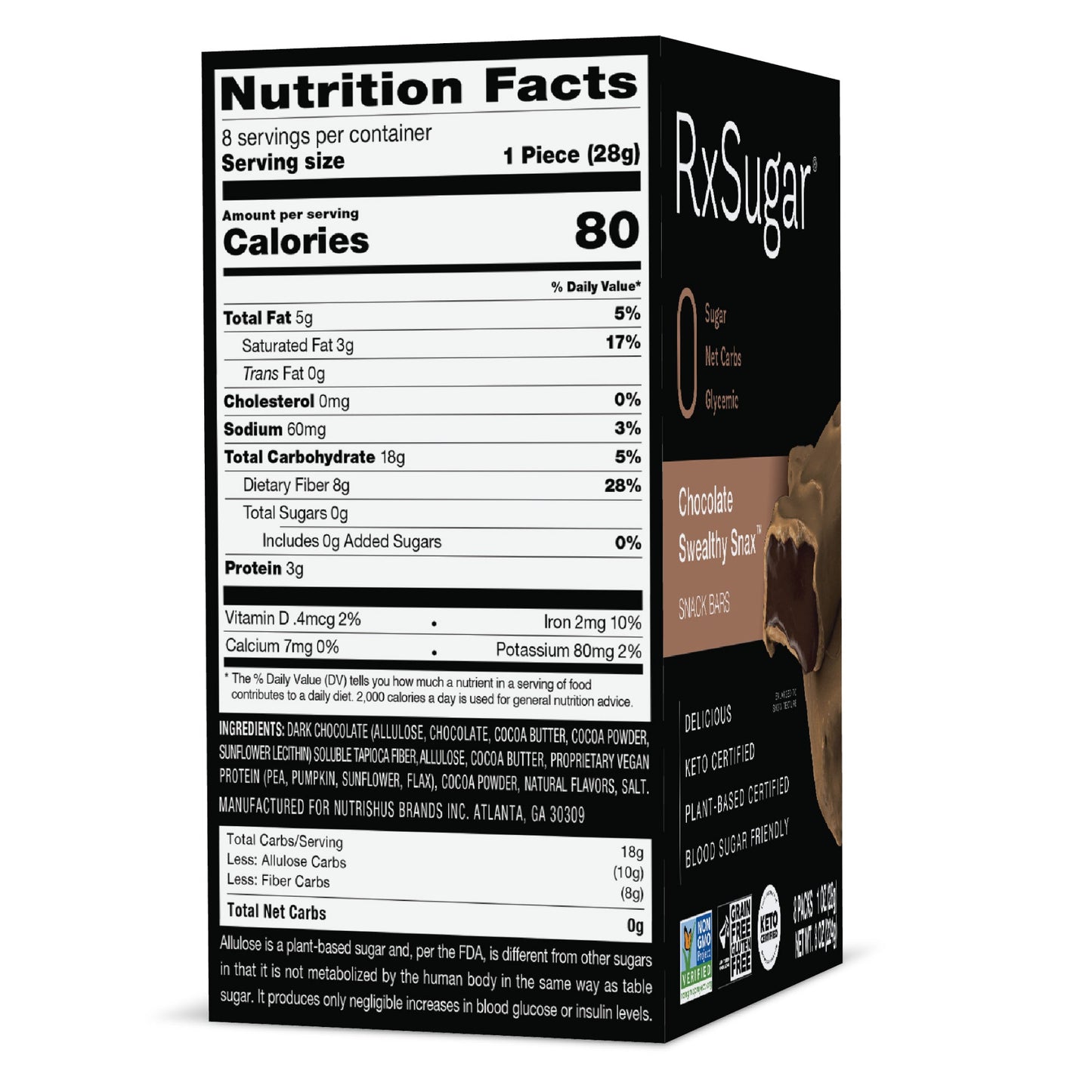 RxSugar Chocolate Swealthy Snax