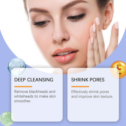 West&Month Blackheads Smear Mud Mask, Clean Oil Control Facial Keratin Blackheads Reduce Acne Clean Mud Mask