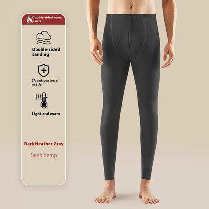 Long Johns Men's Warm Compression Pants Leggings