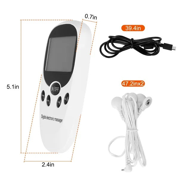 Electric Muscle Stimulator Dual Channels Pulse Massager