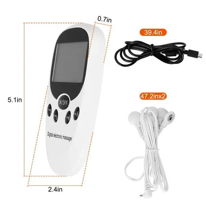 Electric Muscle Stimulator Dual Channels Pulse Massager