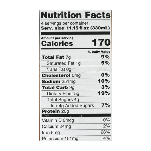 Only What You Need - Plnt Bsd Dark Chocolate Pro Shk - Case of 3-4/11.14Z